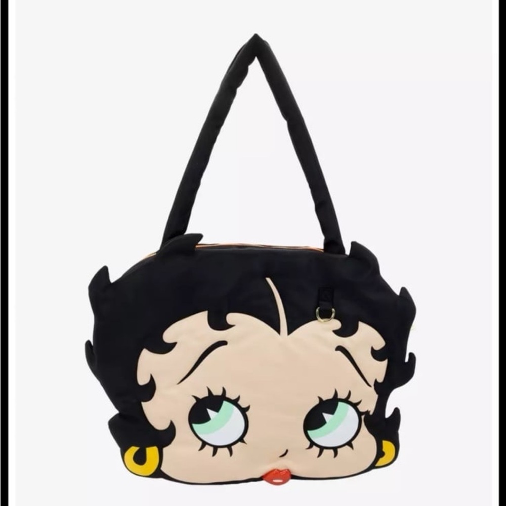 SOLD——universal studios Betty Boop Whatever makes you happy tote bag